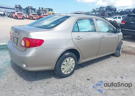2009 Toyota Corolla Le из США, поврежденный, VIN 1NXBU40E19Z011848